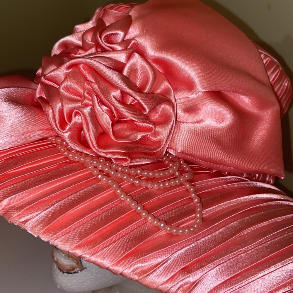 Beautiful Light Pink Church Dress Hat